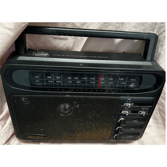 Optimus | Portable Audio & Video | Optimus Radio 263a Rc Amfm Extended ...